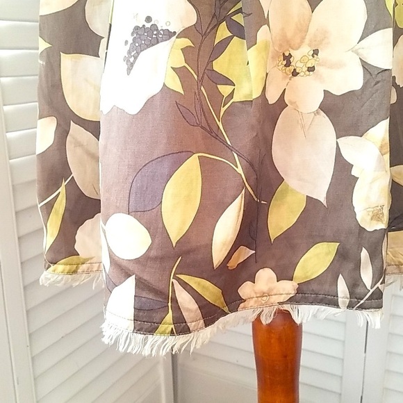 Beautiful Silk Banana Republic Skirt size 0(fits6) - Picture 7 of 8